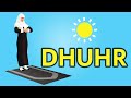 How to pray Dhuhr for woman (beginners) - with Subtitle