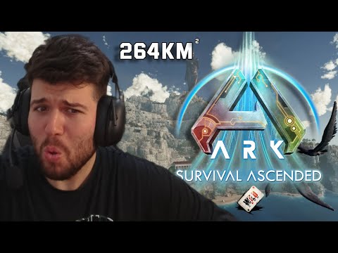 ARK NEW OFFICIAL MAP IS THE BIGGEST IN HISTORY...