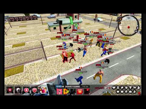 HooligansGame street fight Hungarians vs. Romanians