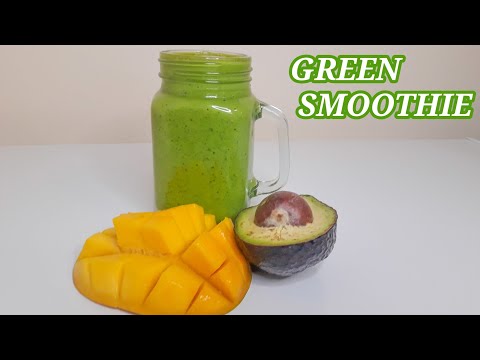 Green Smoothie Recipe For Weightloss | Breakfast Green Smoothie
