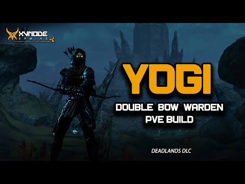 ESO - Yogi - Double Bow Stamina Warden PVE Build - EZ ROTATION! - (Deadlands DLC)
