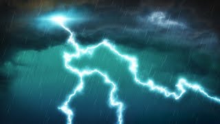 Grand Thunderstorm 10 Hours | Rain and Thunder White Noise for Sleep, Studying or Focus