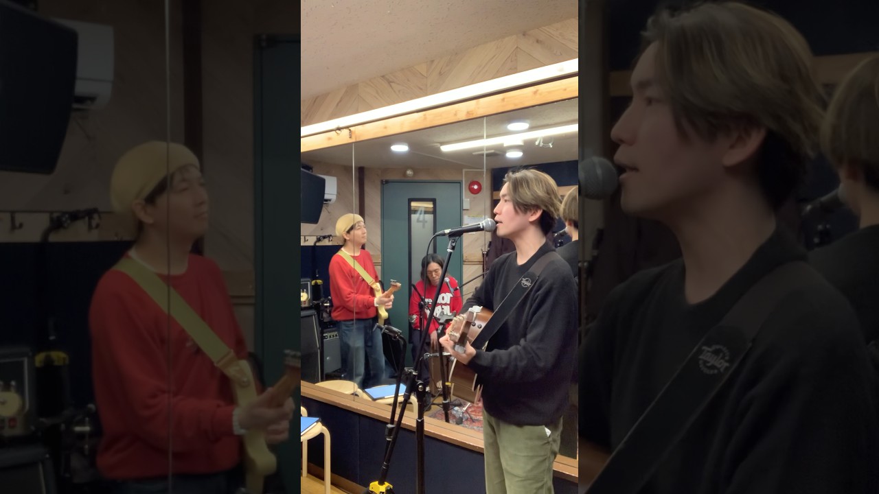 去年12月のリハ/Studio session