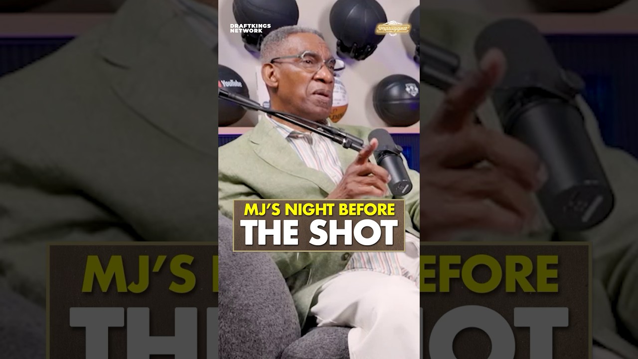 What Michael Jordan did the night before “THE SHOT” 👀