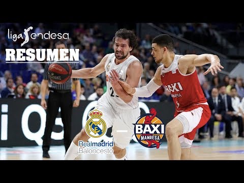 Real Madrid - BAXI Manresa (91-57) RESUMEN // Jornada 23 Liga Endesa