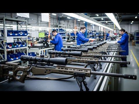 Inside the M110A1 Sniper Rifle Factory | How America Builds Its New Precision Marksman Rifle