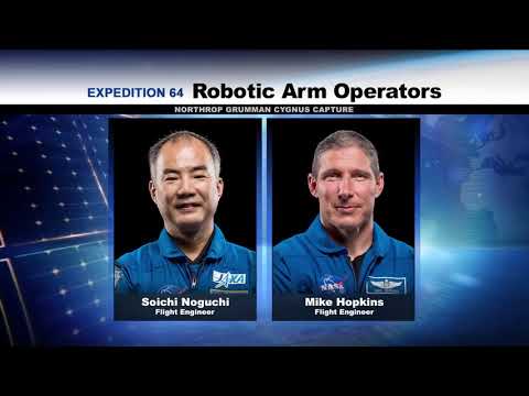Expedition 64 Northrop Grumman CRS 15 Rendezvous and Capture (as streamed live  February 22, 2021)