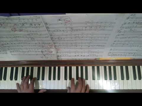 Soon It's Gonna Rain - The Fantasticks musical piano tutorial