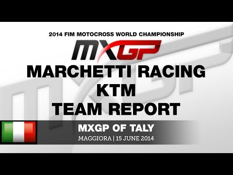 Marchetti Racing KTM Team Report - MXGP Motocross