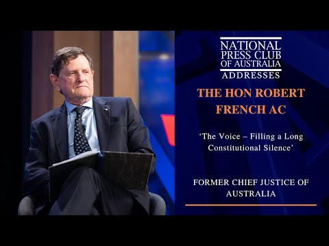 IN FULL: The Hon Robert French AC's Address to the National Press Club of Australia