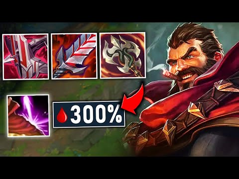 Graves but I have so much Lifesteal I heal to full with 1 auto