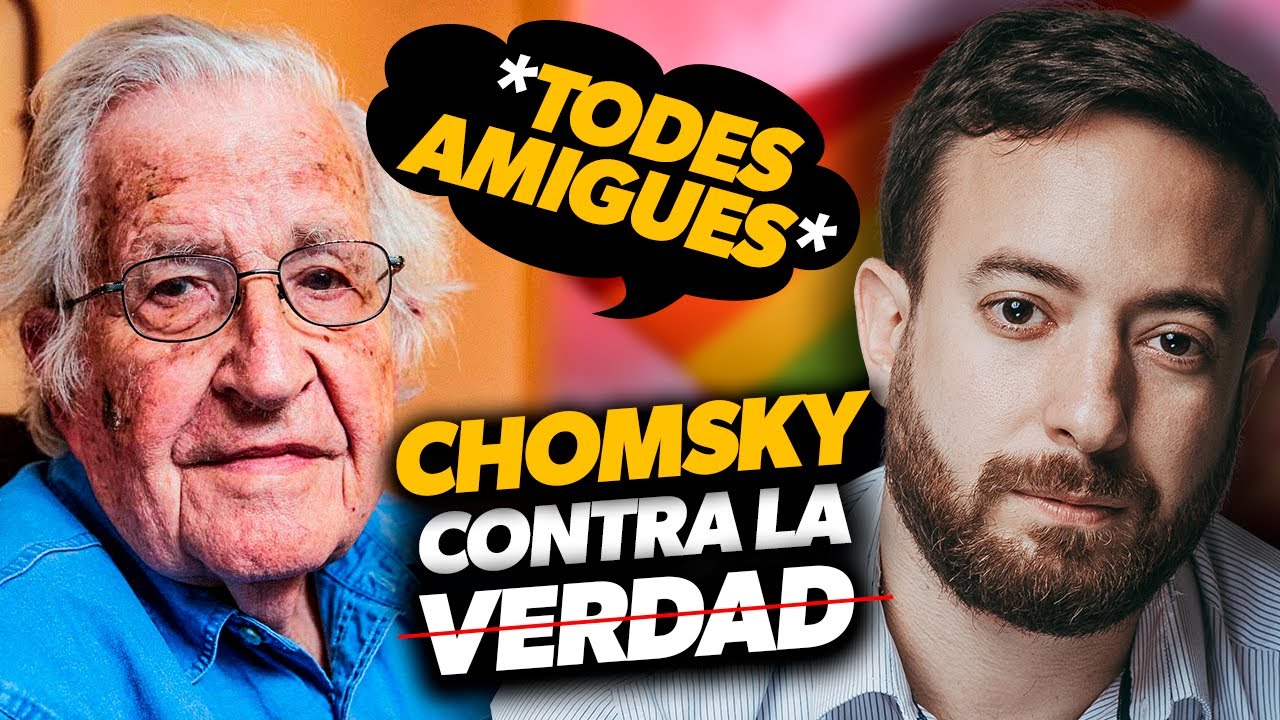 Noam Chomsky Cede frente al *LENGUAJE INCLUSIVO* | Agustín Laje