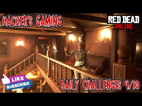 Red Dead Online Daily Challenges & Madam Nazar's Location 4/10 - Rdr2 Online Daily Challenges