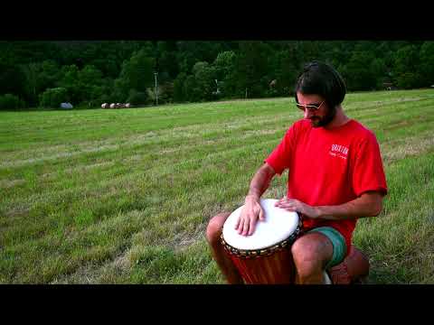 Africké Djembe Afroton 62x32 cm