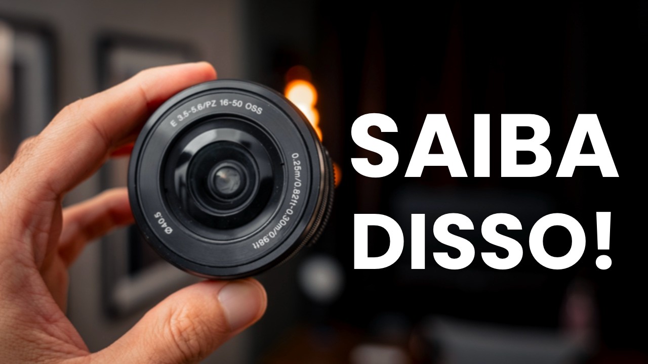 Você DEVE comprar a SONY ZVE10 com LENTE do KIT