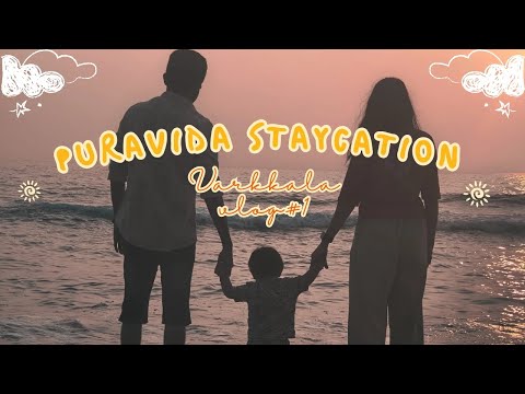 A day at Puravida varkkala 🪷 #travel #staycation #beach #sunset #varkkala #trivandrum #puravida 