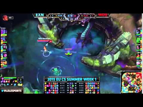 EXN vs MOU EU CS Summer 2015 -  Week 1