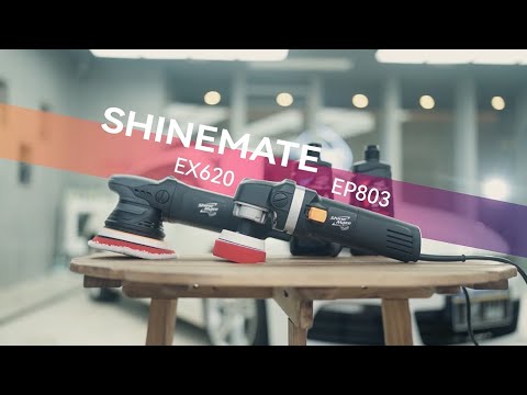 How many polishers do you need for a paint correction?| ShineMate EX620+EP803 spot polisher kit