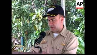 US hospital ship arrives on mercy mission