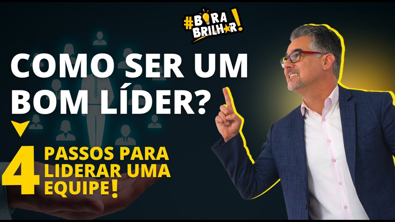 COMO SER BOM LÍDER - COMO LIDERAR A EQUIPE EM 4 SIMPLES PASSOS? PALESTRA MOTIVACIONAL ANDRÉ ORTIZ