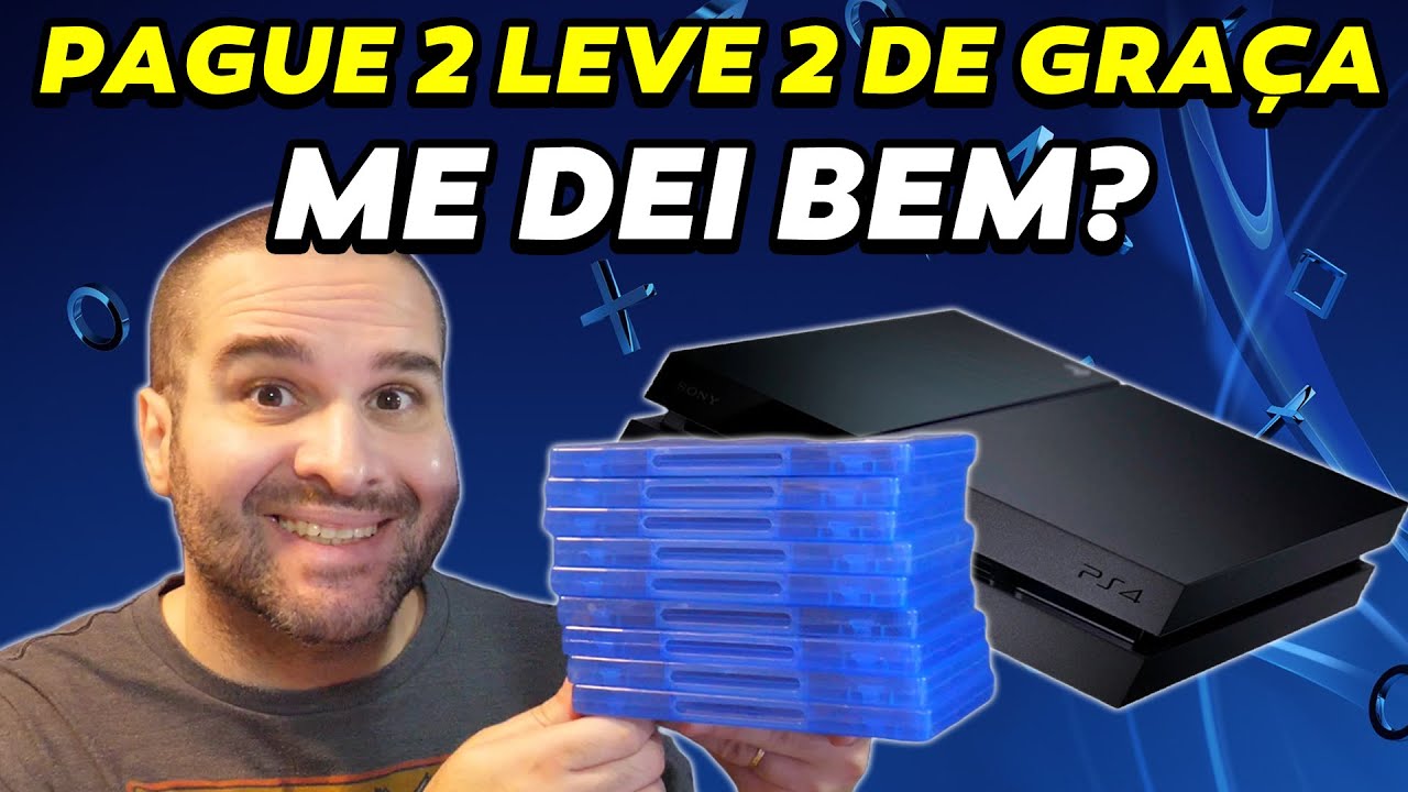 COMPREI JOGOS DE PS4 E PS5 NOS ESTADOS UNIDOS COM 50% DE DESCONTO! ME DEI BEM?