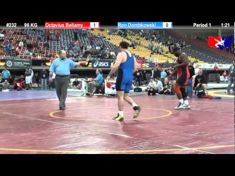 Last Chance Qual 96 KG: Octavius Bellamy (unattached) vs. Ron Dombkowski (unattached)