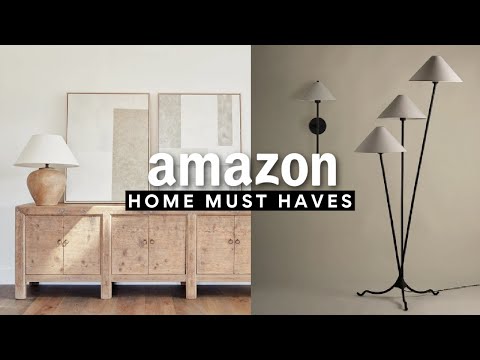 AMAZON HOME DECOR MUST HAVES | AFFORDABLE HOME TRENDS 2024