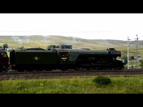 60103 Flying Scotsman takes on Shap (assisted!) Cumbrian Mountain Express 4 August 2018