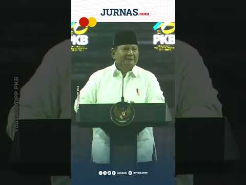 Malas Baca Teks Pidato, Prabowo: Aku Bisa Tidur di Podium