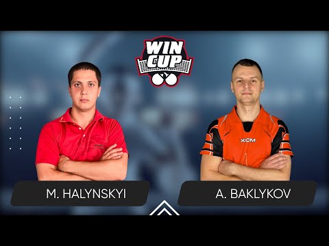 13:00 Mykola Halynskyi - Andrii Baklykov West 3 WIN CUP 22.05.2024 | Table Tennis WINCUP 1