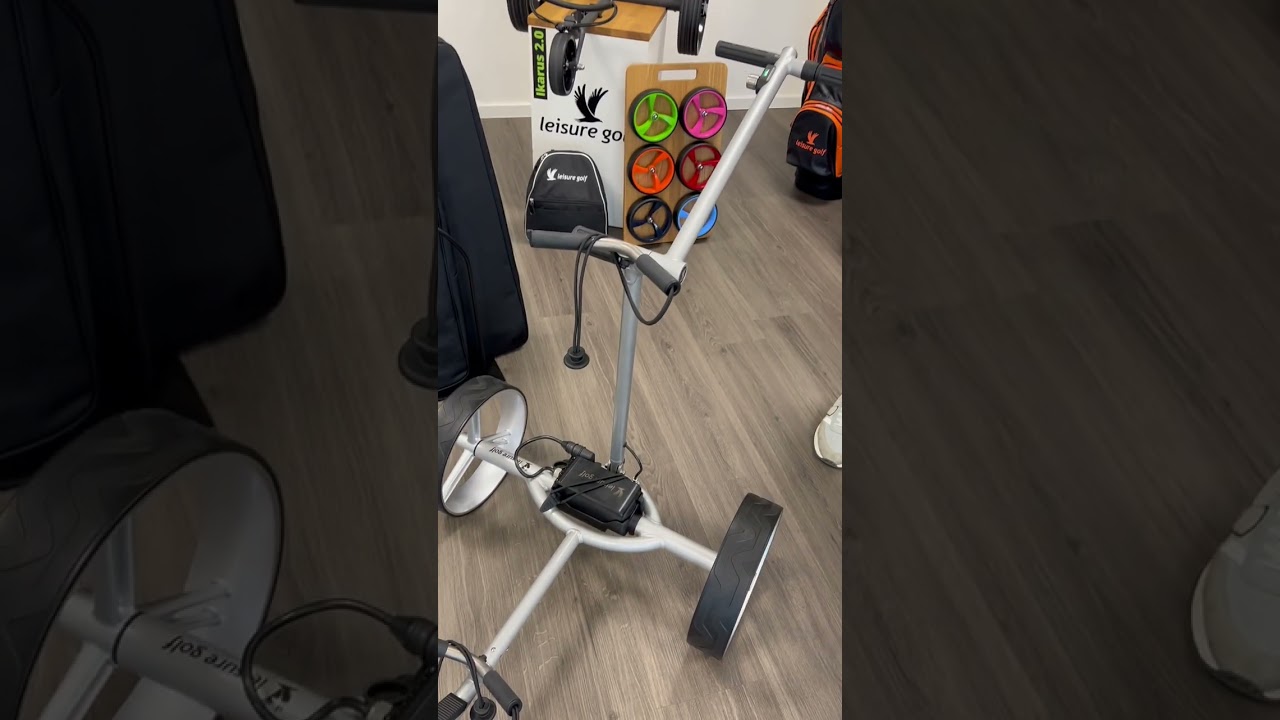 Video: Leisure Golf X-Flat Elektrotrolley