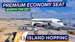 Island Hopping in "Premium Economy" 🇻🇳→🇸🇬→🇮🇩 SINGAPORE AIRLINES A350 ✦ SCOOT A320 ✦ WINGS AIR ATR-72
