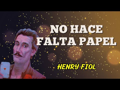 No Hace Falta Papel - Henry Fiol | Lyric Video