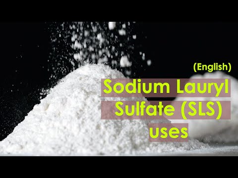 Sodium lauryl sulphate (SLS)
