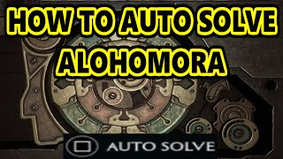 Auto Solve Alohomora Hogwarts Legacy
