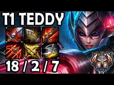 T1 Teddy CAITLYN ADC vs JHIN - Patch 10.16 Ranked Korea ✔️