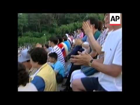 Denmark and Uruguay fans