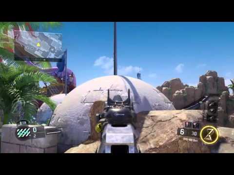 COD black ops 3 out of the map glitch in Splash
