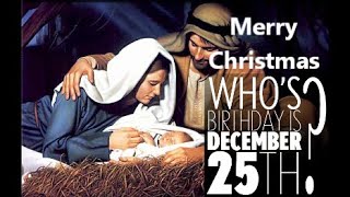 Merry Christmas - Whose Birthday Are We Really Celebrating?
