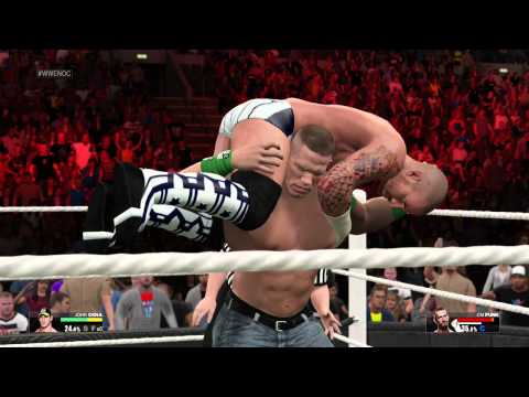 WWE 2K15 Gameplay: John Cena vs CM Punk - 2K Showcase Part 13 (Xbox One)