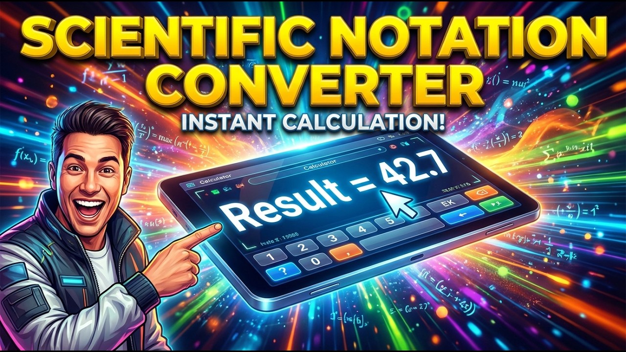 Scientific Notation Converter