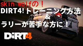 skin wolfのPS4 dirt4 トレーニングについて　day6