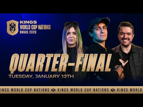 👑 Kings World Cup Nations 2026 👑 Quater Finals| Mexico vs France | Italy vs Brazil