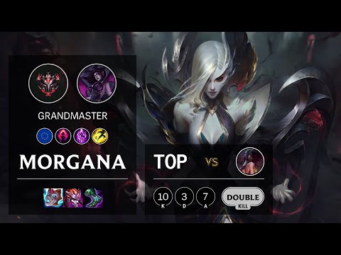 Morgana Top vs Akali - EUW Grandmaster Patch 10.24