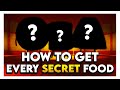 How To Unlock EVERY SECRET FOOD In Secret Staycation On Roblox