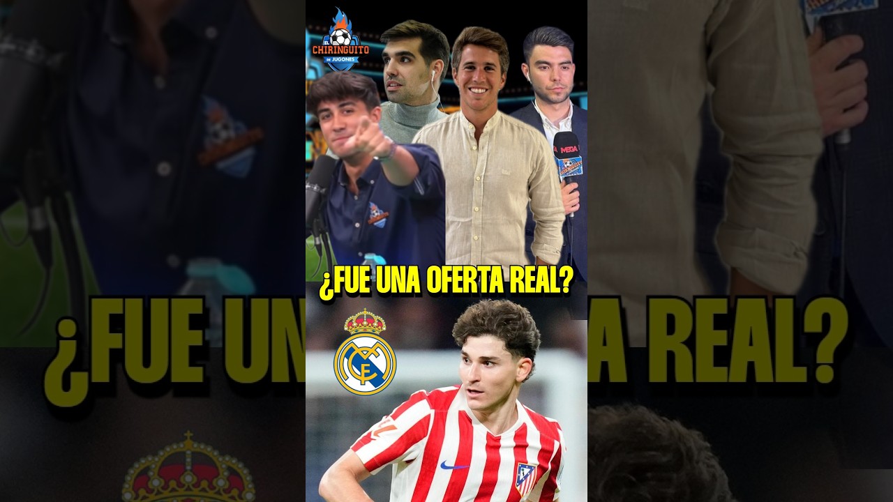 🚨 VERSIÓN VERTICAL | ¿FUE UNA OFERTA REAL DEL MADRID POR JULIÁN? ¿POR QUÉ LA HICIERON? | Sportplus