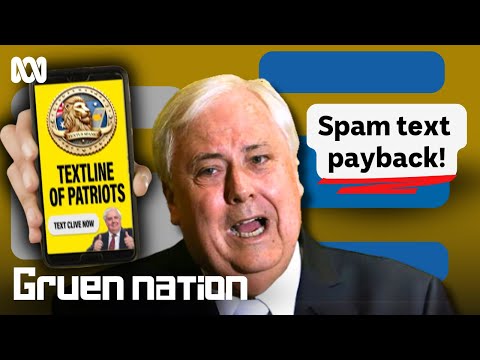 Move over Clive Palmer – it's time for the 'Textline of Patriots' | Gruen Nation | ABC iview