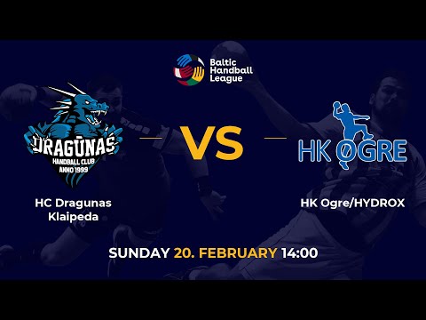 BHL 21/22: HC Dragunas Klaipeda - HK Ogre/HYDROX