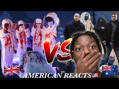 UK Drill v Australian Drill Ft. ONEFOUR, CB, HP X RICKK, NGANG & MORE | 🇺🇸#AmericanReacts
