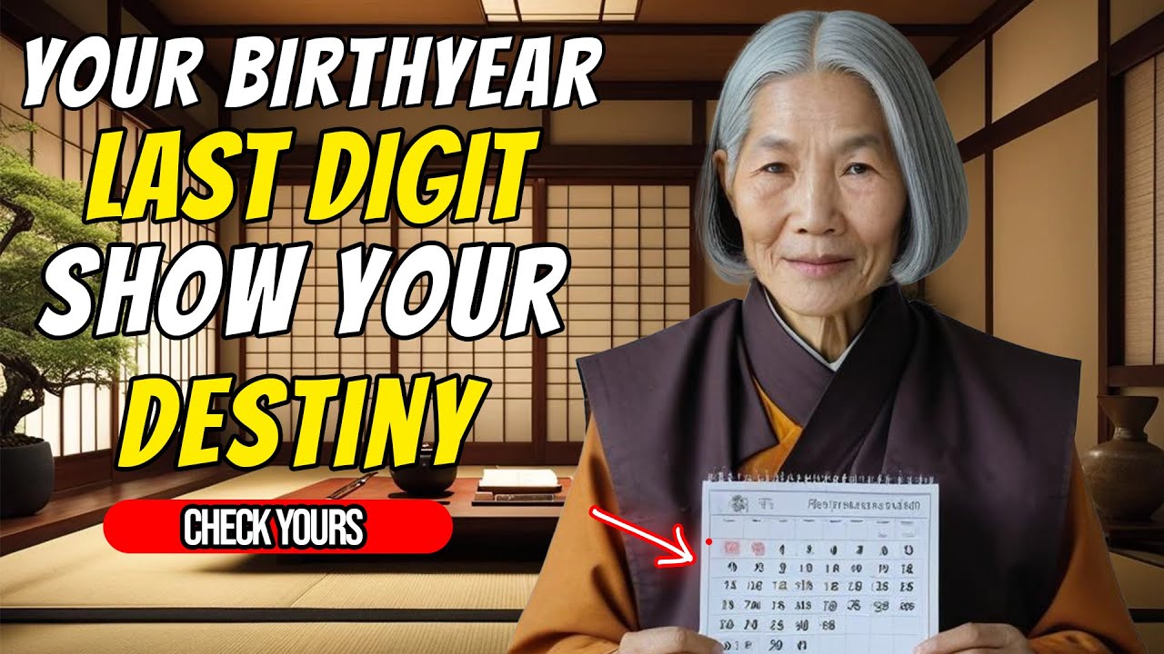 Discover the Surprising Meaning Behind the Last Digit of Your Birth Year ✨ Unveiling Buddhist Wisdom